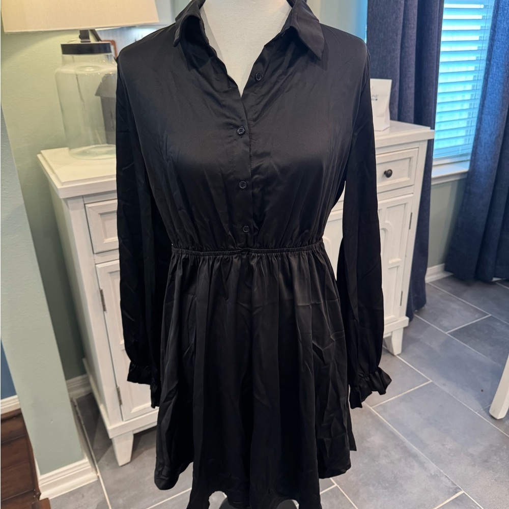 Elegant Black Women's Dress